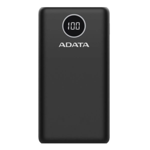 ADATA 20,000mAh Power Bank — Black