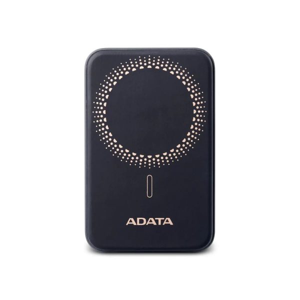 ADATA R100 Magnetic Wireless Power Bank 10,000mAh — Black