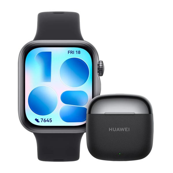 Huawei Watch Fit 5 46mm + FreeBuds SE3 Bundle — Black