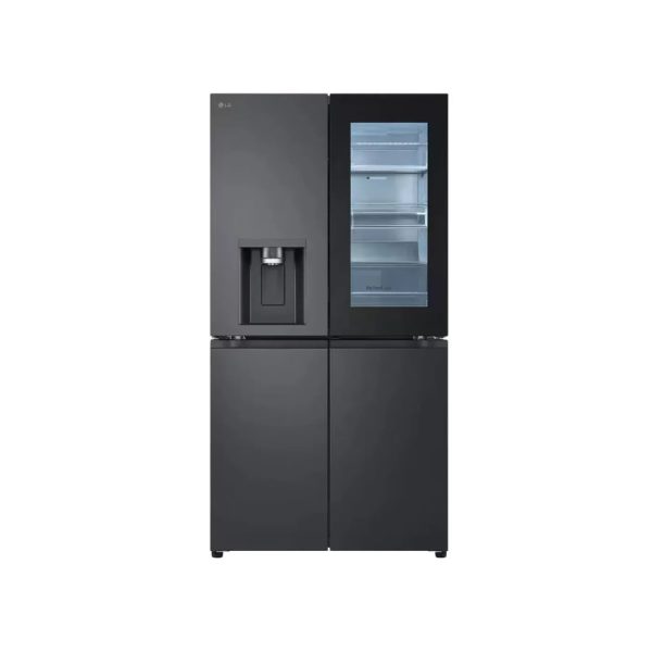LG InstaView French Door Refrigerator 642L — Black