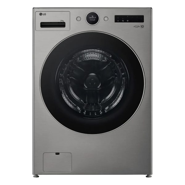 LG Front Load Washer 25kg — Grey