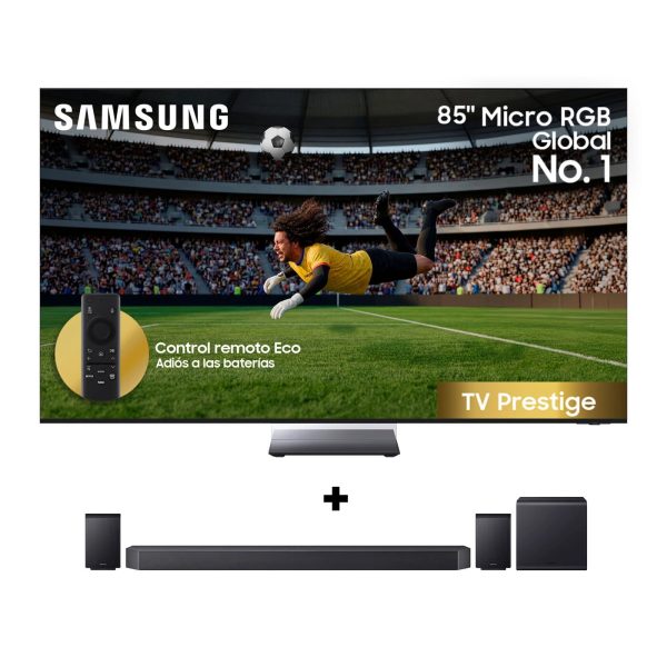 Samsung 85" R95H 4K Mini LED MicroRGB AI Smart TV + HW-Q990H Soundbar